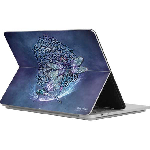 Brigid Ashwood Dragonfly Celtic Knot Surface Laptop Studio Skin